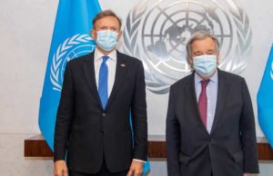 Canciller dominicano pide ayuda para Haití a secretario de la ONU