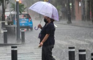 Vaguada producirá aguaceros dispersos y tronadas en la tarde, según Onamet