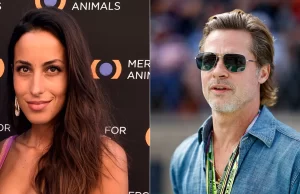 En medio de la batalla legal con Angelina Jolie, Brad Pitt fue fotografiado con su nueva novia