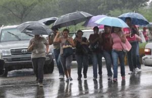 Pronostican aguaceros dispersos en algunas localidades de RD por débil vaguada