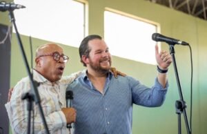 Diputado Orlando Jorge Villegas encabeza movilización de dirigentes del PRM