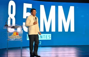 ¡Nuevo récord! Más de 7 millones de turistas visitaron el país en 2022