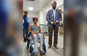 Dan alta médica a Jessica Bueno, sobreviviente del derrumbe en La Vega