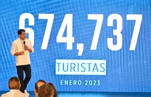 Turismo crece un 27% en enero y cierra con mejor puntación que el año anterior