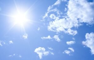 Condiciones de buen tiempo con nubes dispersas se prevén para este martes