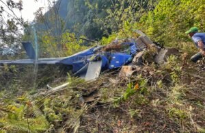 Un muerto en accidente de helicóptero en San Cristóbal