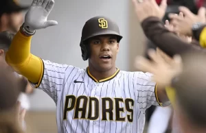 Juan Soto no pudo viajar a las prácticas del equipo RD del Clásico por rigidez