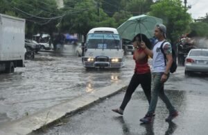 Vaguada incrementará las lluvias a partir de hoy, informa la Onamet