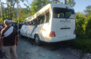 Varios estudiantes muertos tras accidente entre patana y transporte escolar en Hato Mayor