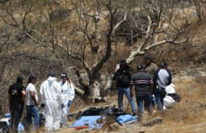 Madres de desaparecidos anuncian hallazgo de bolsas con restos humanos en México