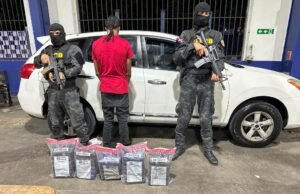 Decomisan en yipeta cocaína que sería enviada a Puerto Rico y apresan al conductor