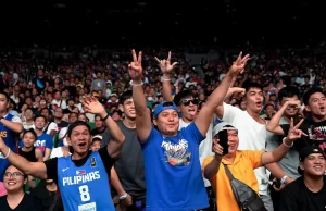 Partido República Dominicana-Filipinas rompe el récord de asistencia en un Mundial de Baloncesto