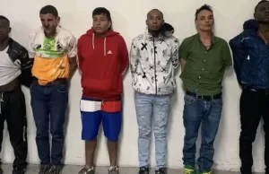 Los seis detenidos por asesinato de presidenciable en Ecuador son colombianos