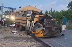 Imponen prisión preventiva a conductor de bus accidentado en Higüey