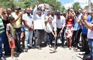 Kelvin Cruz inicia construcción de obras con inversión de RD$42 MM en La Vega