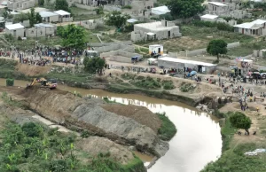 Haitianos desvían río Masacre a pesar de medidas RD