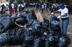 CAASD realiza jornada simultánea de limpieza de cañadas en el GSD