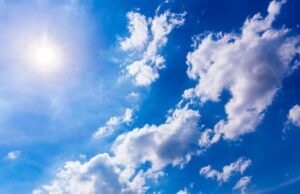 Pronostican un cielo nublado y chubascos aislados para este viernes