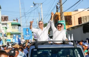 Abinader encabeza marcha y vaticina gran triunfo de Dío Astacio en SDE