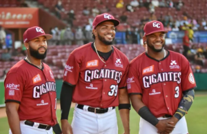 García, Alberto y Ureña continuarán en los Gigantes del Cibao
