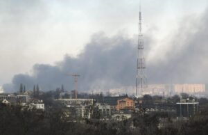 Al menos diez heridos y un edificio no residencial dañado en ataque ruso contra Kiev