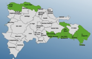 COE aumenta a ocho las provincias en alerta verde por lluvias