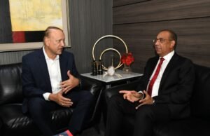 Ulises Rodríguez y ministro de Obras Públicas se reúnen para poner en marcha trabajos