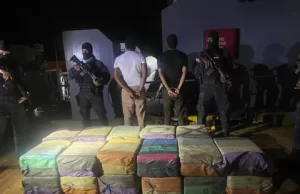 Ocupan cargamento de 767 paquetes de cocaína en Peravia