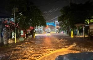Samaná amanece bajo lluvia y con sectores incomunicados