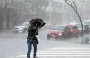 Onamet: Vaguada seguirán provocando aguaceros y tronadas hoy