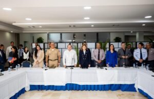 La vice Raquel Peña pasa revista a los avances de seguridad ciudadana por provincia