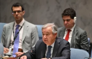 “El futuro de la humanidad” está en juego dice Guterres al Consejo de Seguridad de la ONU