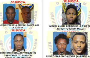 La Policía busca a cuatro presuntos delincuentes “armados y peligrosos”