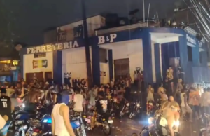 Teteos bajo la lluvia de Melissa en barrios de la capital y el interior