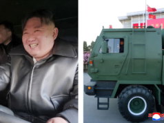 Corea del Norte presentó un nuevo lanzacohetes con capacidad nuclear